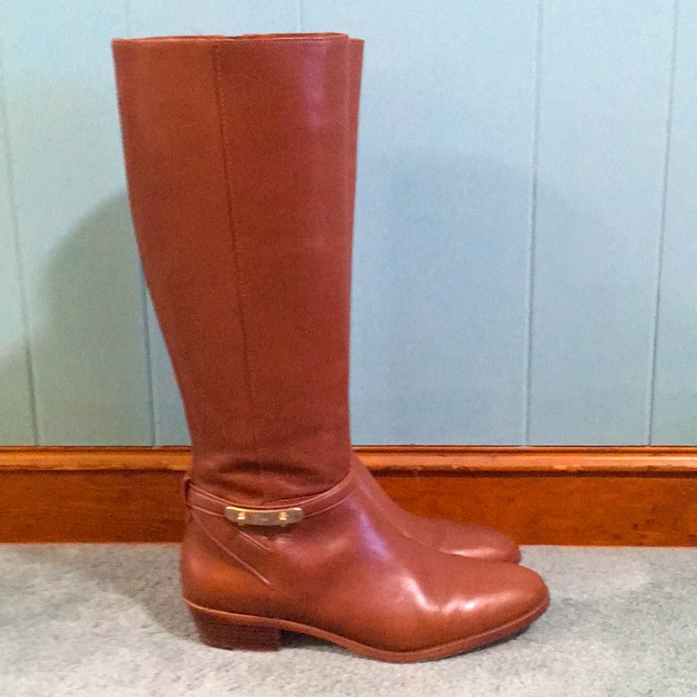 Coach Caroline Saddle Boots